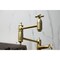 Kingston Brass Deck Mount Pot Filler, Brushed Brass KS3707AX - alternate 4